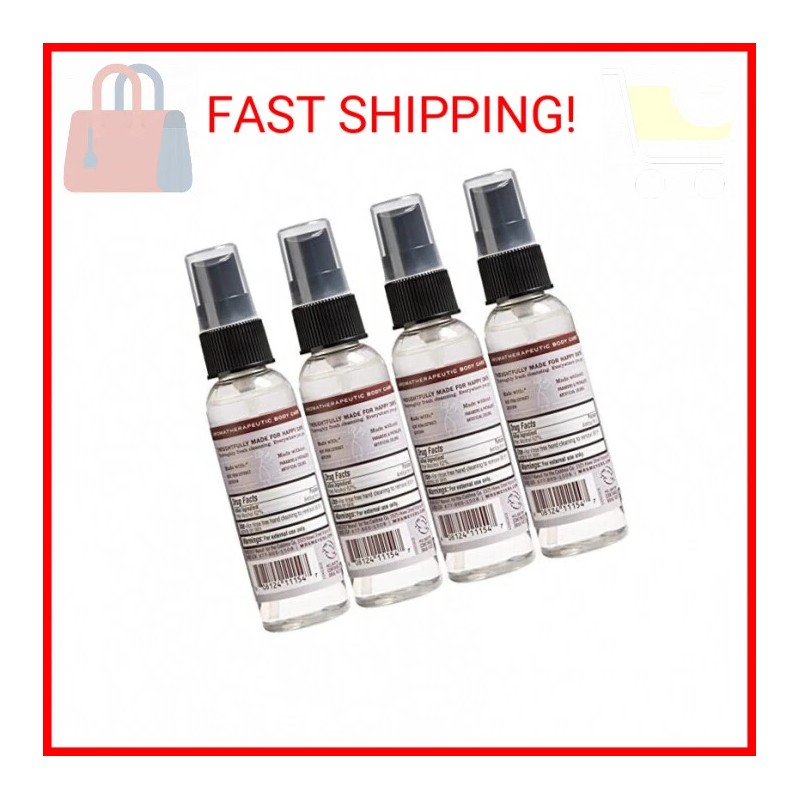 MRS. MEYER'S CLEAN DAY Antibacterial Hand Sanitizer Spray, Travel Size,