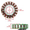 Celox Stator & PULSE Pickup Coil w/Gasket for Honda CBR600F3
