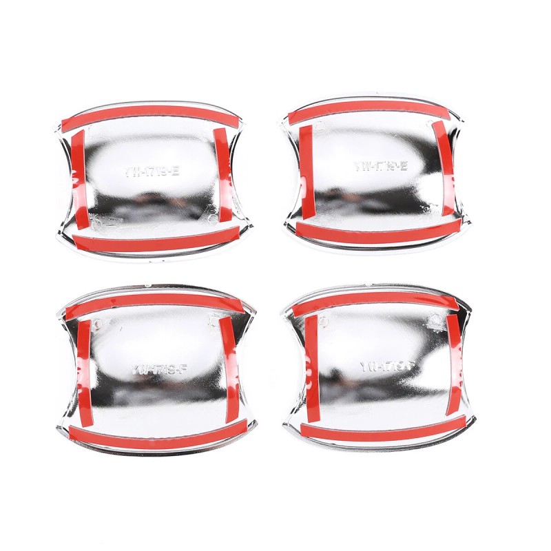 autotrim000 For Toyota Tacoma 2016-2023 Chrome Side Door Handle Bowl