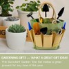 G GOOD GAIN Garden Succulent Kit with Organizer Bag, 14