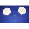 Mylar 4 Inch Hexagon (Side to Side Measurement) 51 Piece