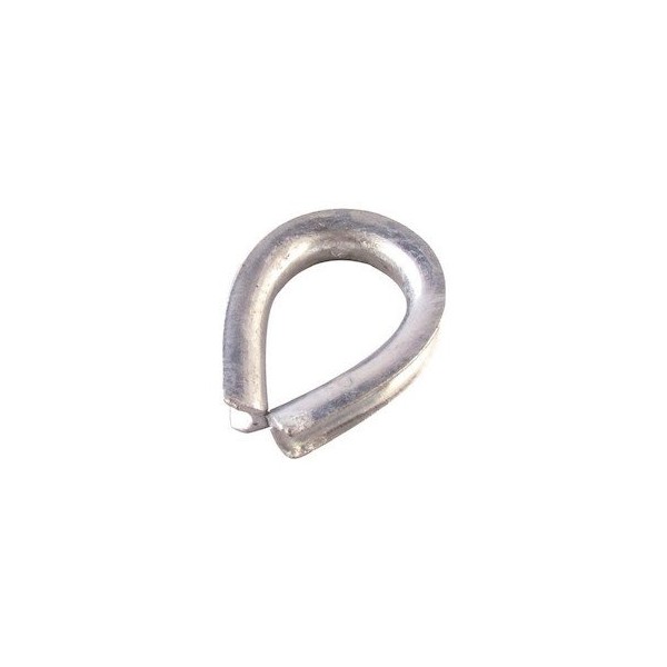 TRUSCO TAT08 Forged A-Shaped Thimble, 0.3 inches (8 mm)