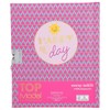 Depesche TOPModel Seventies 12053 Diary with Pink and Blue Model,
