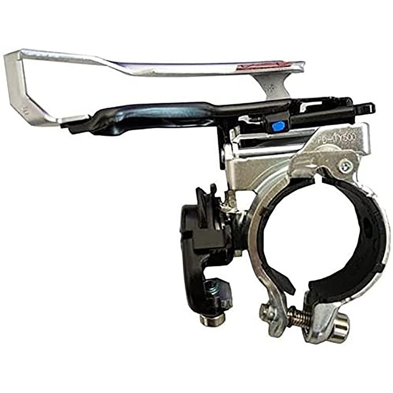 ALBERTU Shimano FD-TY500 Tourney Front Derailleur 6/7Speed Multi-Clamp 31.8/34.9mm （Black