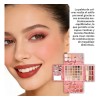 Paleta De Maquillaje De 68 Pcs Con Labial De Larga