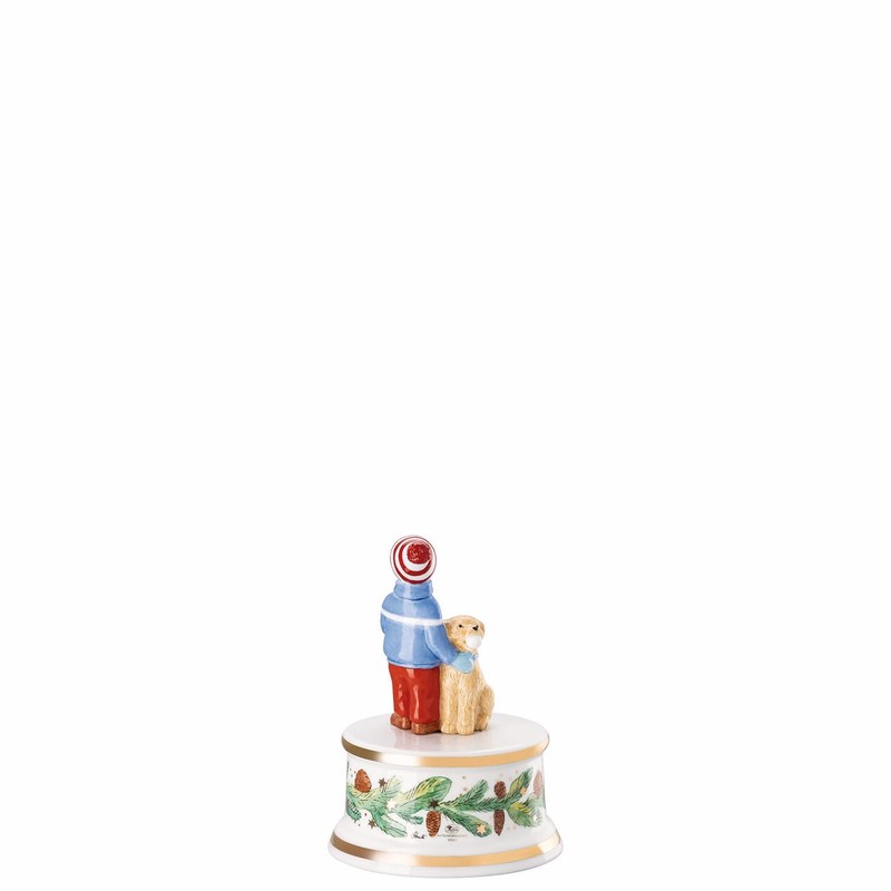 Hutschenreuther Christmas Collection 2025 Christmas Games Music Box Small Height