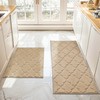 JSEI Kitchen Rugs, Non-Slip Kitchen Mats for Floor, Soft Washable