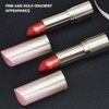 10pcs Round Empty Lipstick Tube Lip Balm Refillable Shell Container