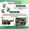 Lash Clusters,96 Pcs Cluster Lashes D Curl 18mm DIY Lash