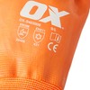 OX Waterproof Thermal Latex Glove Size 9 / Large