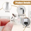 Shelves for Cupboards, 30 Pieces Shelf Brackets, 5 mm Shelf