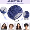 WINSTECK 3 PCS Shower Caps for Women, Upgrade Comfortable &
