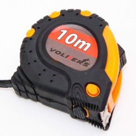 Tape Measure 10 m Extra Strong Case with Belt Clip