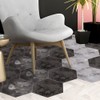 10Pcs Simulation Hexagonal Unique Pattern Waterproof Non-Slip Self Adhesive Tile