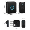 FOVKSUC Wireless Doorbell, Waterproof Door Bell Kit with 60 Chimes