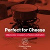 Swissmar Lugano Cast Iron Cheese Fondue Set, 9-Piece, 2 QT