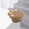 12 Pcs Corner Protector Cat Paw Shape Silicone Material 3.8x3.8x1.9cm
