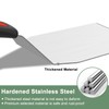 Beijiyi Stainless Steel Spatula Set, Heavy Duty Small Metal Spatula