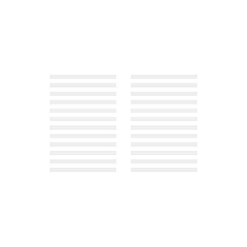 Music Manuscript Paper Sheet Music Note System