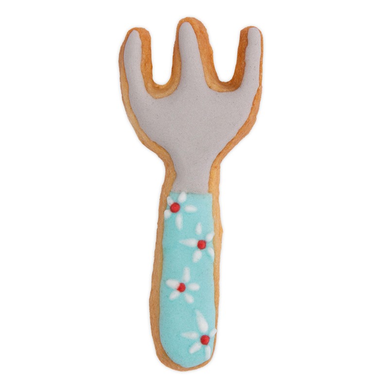 Staedter Fork Cookie Cutter, Silver, 7.5 cm