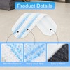 6 Pack Microfiber Mop Pads Compatible with Vileda H2prO Flat