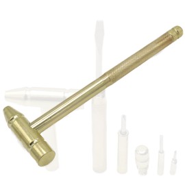 Joyangy 6-In-1 Multifunctional Metal Mini Hammer, Small Nesting Hammer and Screwdriver Set, Portable Steel Mini Hammer Ideal for Repairing Watches, Jewelry and Other Small Parts