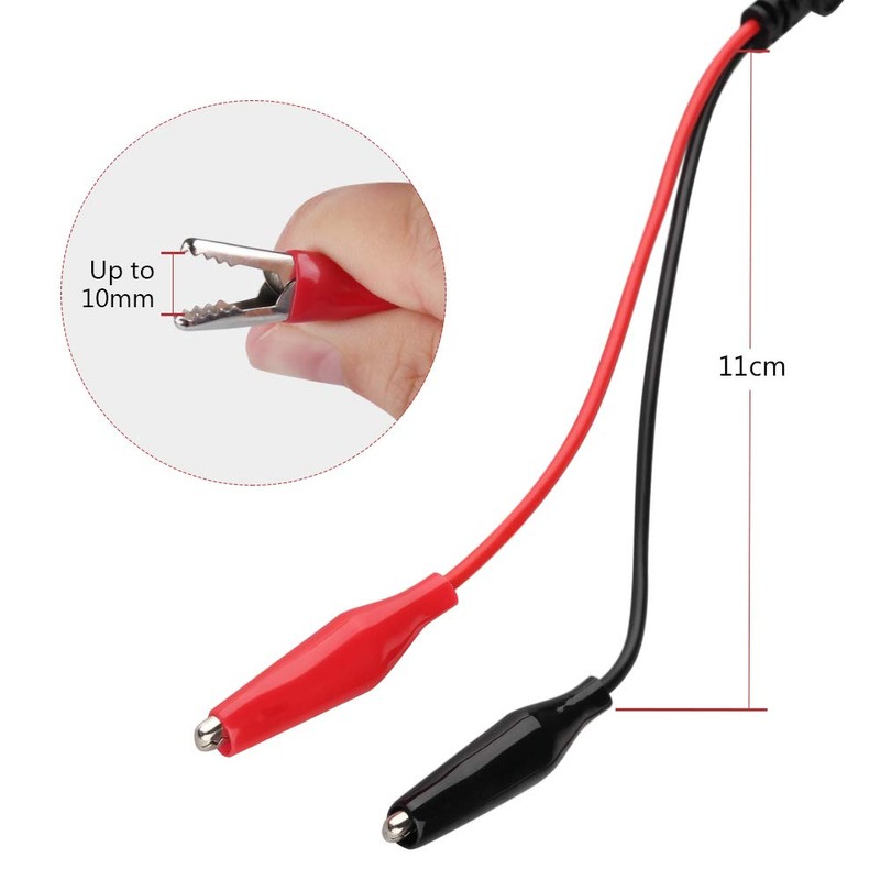 Micsoa Oscilloscope Probes - BNC to Alligator Clips, Mini Test