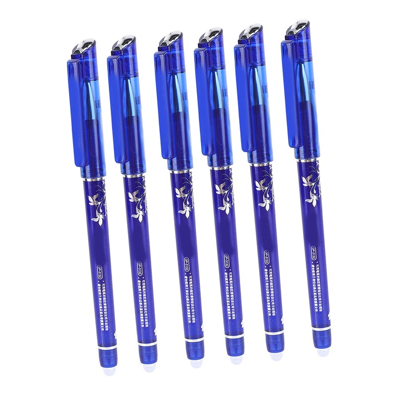 24PCS Erasable Ink Pen Make Mistakes Disappear Blue Erasable Pens