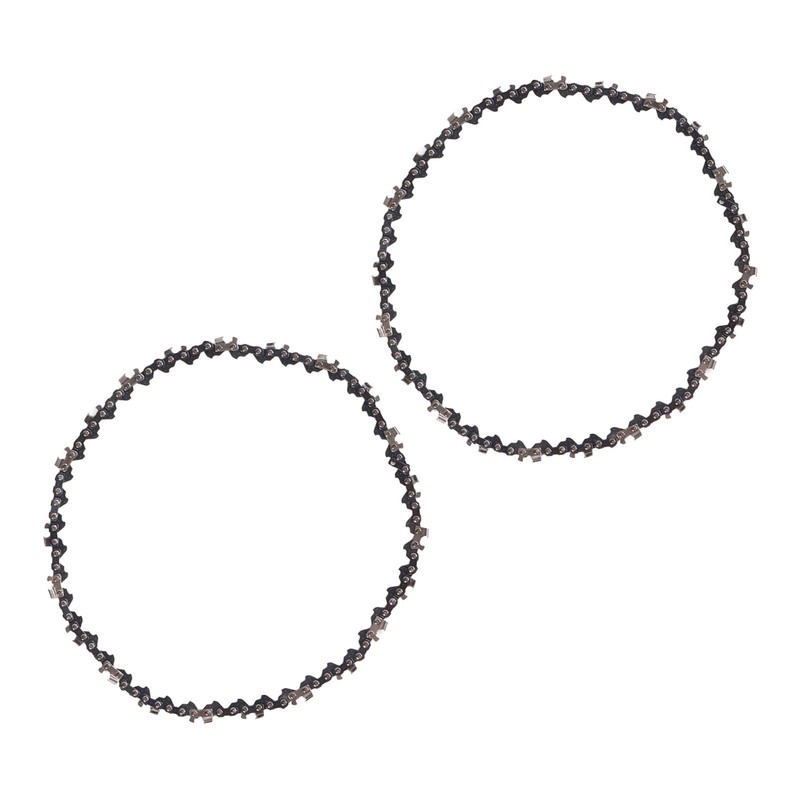 2PCS 8 Inch Chainsaw Chain High Hardness Manganese Steel Mini