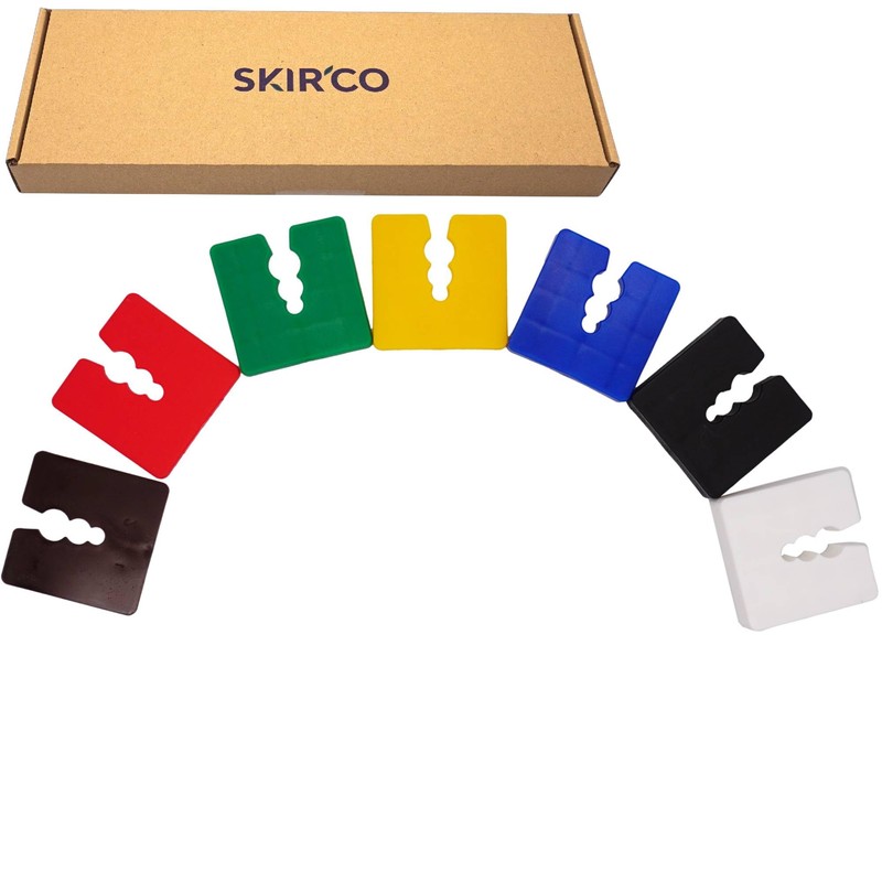 SKIR'CO 2-15 mm Plastic Flat Shims, Frame Spacers 50 x
