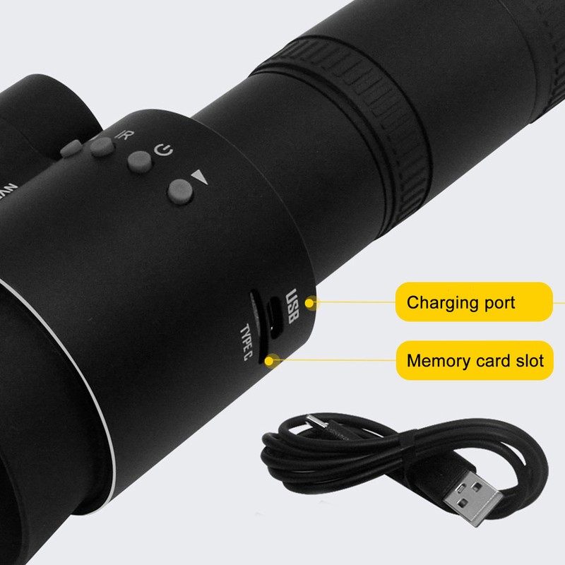 Monocular Night Vision Device Infrared Night Vision Scope Outdoor HD