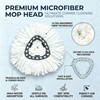 Mop Replacement Heads, Spin Mop 100% Microfiber Refill for O