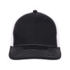 Lids Blank Slam Dunk Trucker Adjustable Snapback Hat Black/White