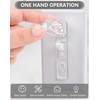 2 Pack Light Switch Cover Guard,Wall Light Switch Lock With