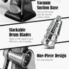 Badelite Cheese Grater Hand Crank Rotating Cheese Shredder Stainless Steel
