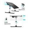 Laptop Bed Tray Desk, SAIJI X-Large Adjustable Laptop Table, Foldable
