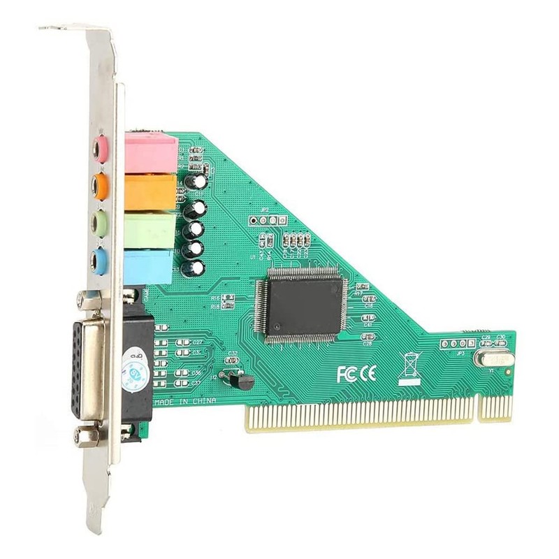 Xsdjasd PCI Sound Card 4.1 Channel Computer Desktop Internal Sound