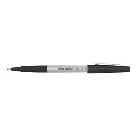 Paper Mate 8330152 Flair Porous Point Stick Free-Flowing Liquid Pen, Black Ink, Ultra Fine, Dozen