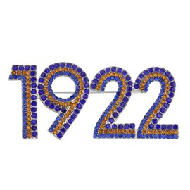 Sorority Gift Golden Zircon Pin Sorority Gift For Soror Sister