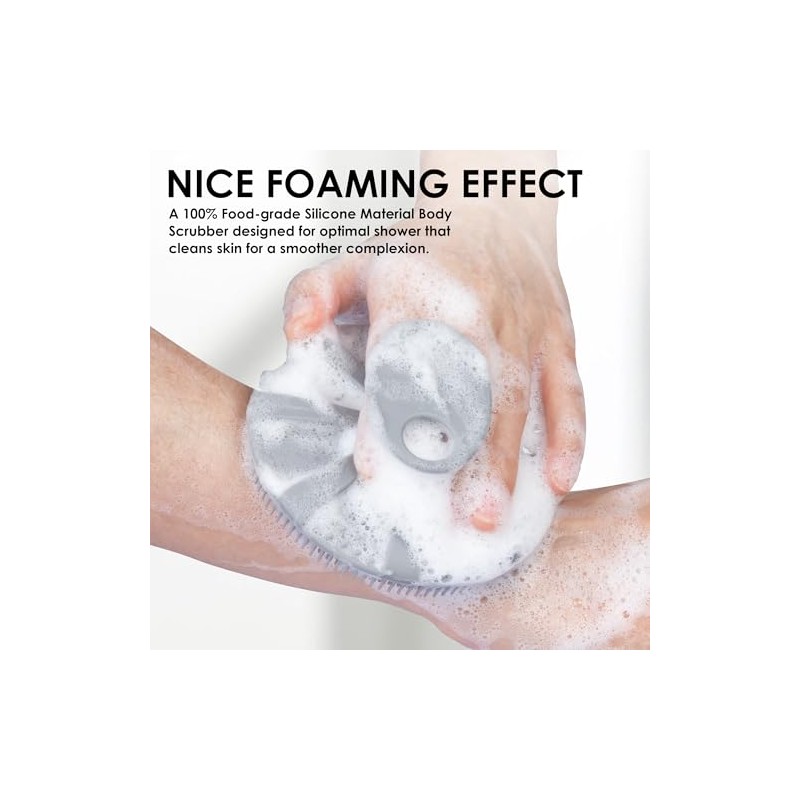 Innerneed Esponja Baño Ducha Funda Malla Exfoliante Paño Limpieza Hombre
