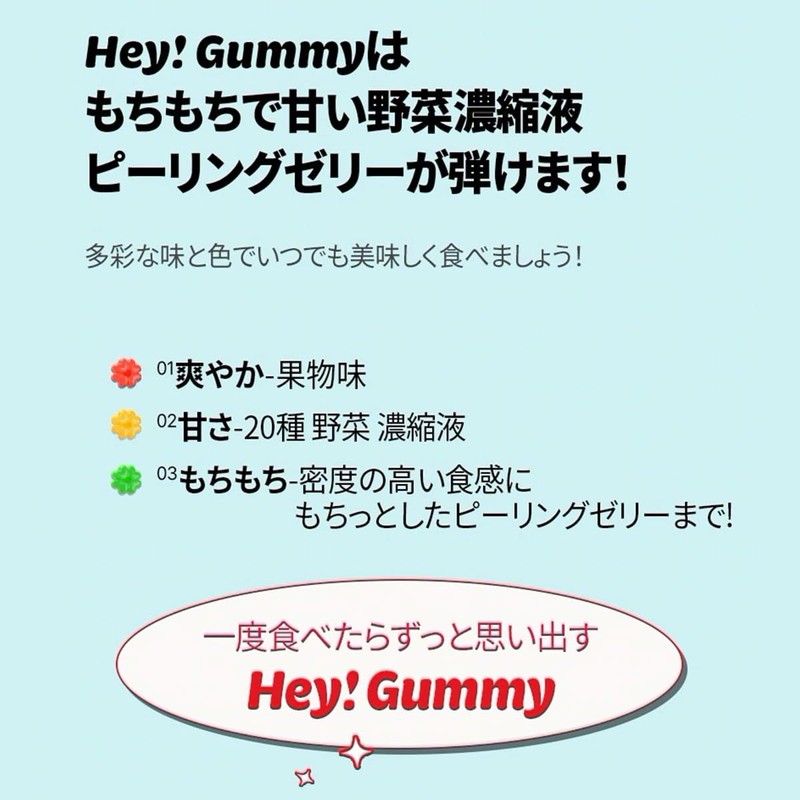 FOODOLOGY Hey! Gummy