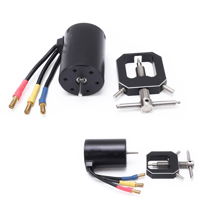 3650 3500KV Brushless Motor Gear Puller Tractor Set Upgrade Waterproof