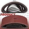 STEBRUAM Sanding Belt 100 x 560 mm,12PCS 150 Grit