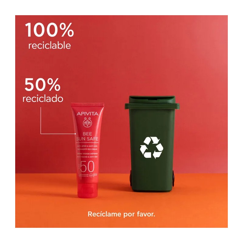 Apivita Bee Sun Safe Crema Antiedad Y Antimanchas Spf50 50ml