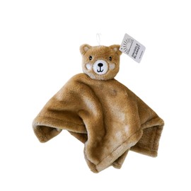 Loveys for Babies - Ultra-Soft Baby Lovey & Security Blankets for Babies, 12x12, Bunny & Bear, Soothing Comforter, Machine Washable, Perfect, Stroller & Bedtime Companion (Brown Bear)