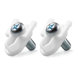 WR01X25070 Refrigerator Door Handle Fastener for GE Fridge Freezer Handle Replacement WR01X39781 AP7175647 Refrigerator Parts (2 Pack)