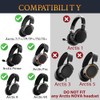 SOULWIT Headband Cover for SteelSeries Arctis 7/7+/7X/7X+/7P/7P+/9/9X/Pro/Prime Gaming Headsets, Replacement