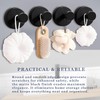 Canvas Trend Suction Cup Hooks,Stainless Steel Wreath Door Hanger Towel