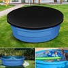 6 ft Plastic Round Oxford Cloth Pool Cover Protector -