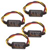 Acouto brake flasher module, 4PCS DC9 26V Led Brake Light